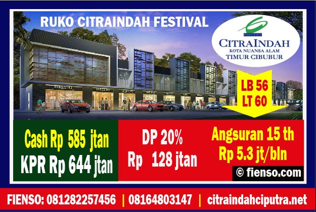 ruko citra indah festival 5