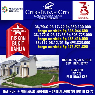 dahlia citra indah city