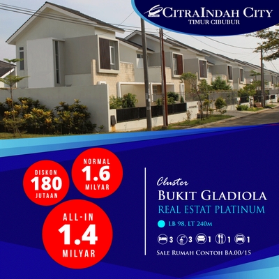 Rumah Contoh Gladiola 98/240 