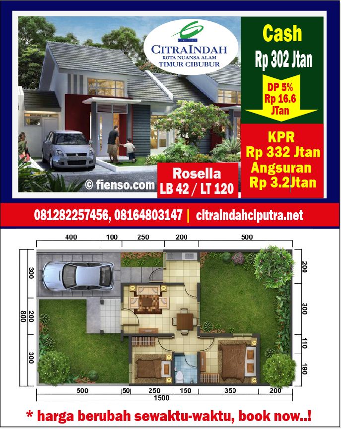 rosella 42/120, citra indah fienso