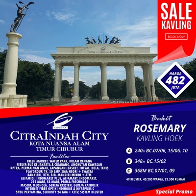 kAVLING ROSEMARY Citraindah city