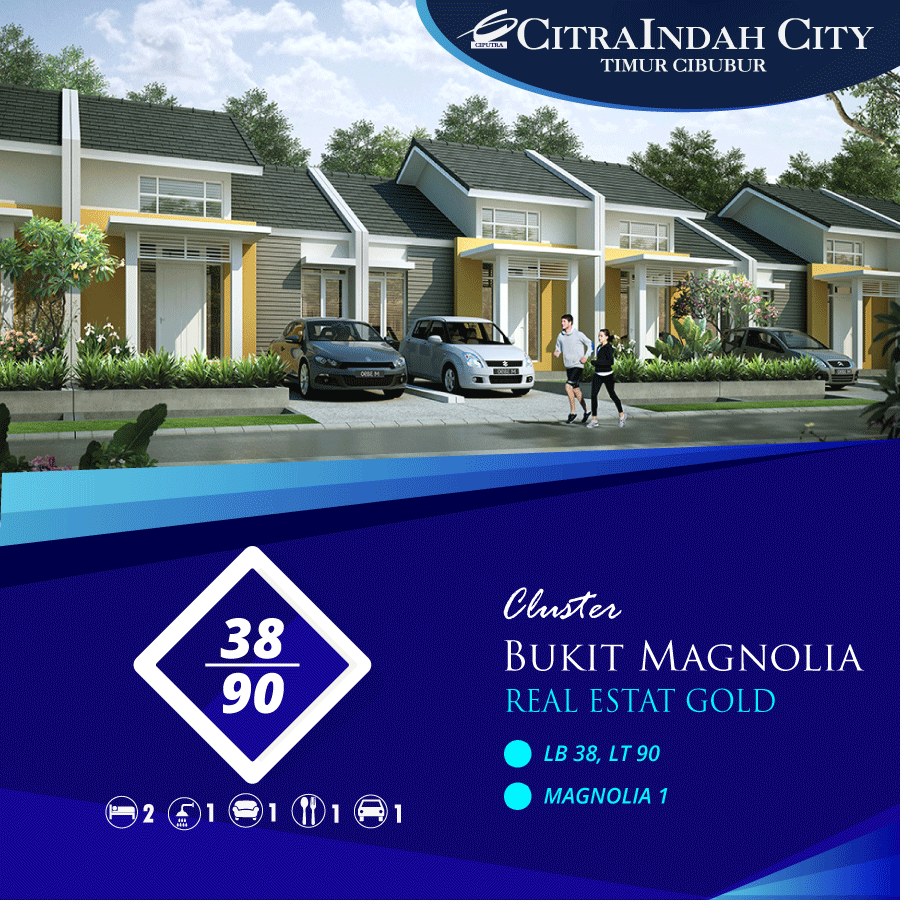 Magnolia 38/90 Siap Huni, CitraIndah City
