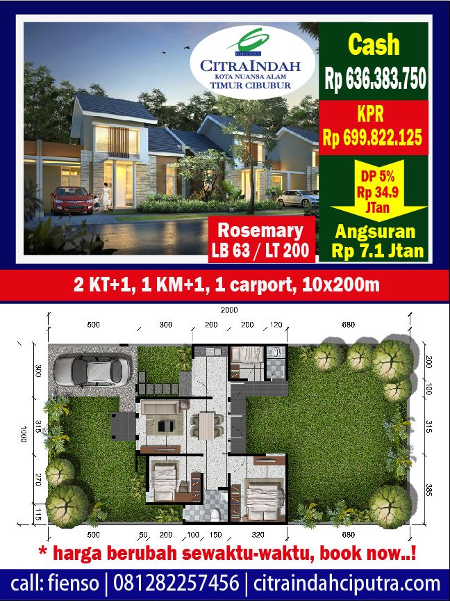 rosemary 63/200 citraindah